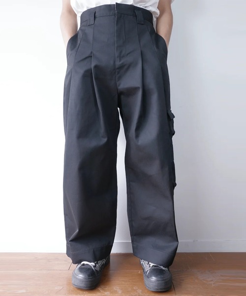 SHINYAKOZUKA(シンヤコヅカ)の「【SHINYAKOZUKA】lost and found pockets baggy with Dickies(ISSUE#9)(カーゴパンツ・メンズ・ブラウン/ブラック/カーキ・SMALL/LARGE/MEDIUM)」の9枚目の写真
