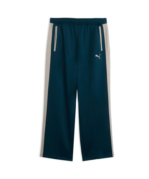 PUMA(プーマ)の「PUMA プーマ ユニセックス T7 トラック パンツ JP(その他パンツ・メンズ・チョコ/ダルブルー系・SMALL/MEDIUM/X-SMALL/X-LARGE/LARGE)」の1枚目の写真