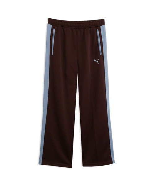 PUMA(プーマ)の「PUMA プーマ ユニセックス T7 トラック パンツ JP(その他パンツ・メンズ・チョコ/ダルブルー系・SMALL/MEDIUM/X-SMALL/X-LARGE/LARGE)」の2枚目の写真