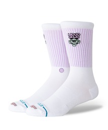 STANCE（スタンス）の「【STANCE/スタンス】カートゥーン ネットワークコラボモデル　 / ロゴクルーソックス / おしゃれなギフトに最適！ MOJO JOJO CREW（ソックス/靴下）」