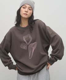 【ZOZO限定】ナンバーレイヤープリントスウェット