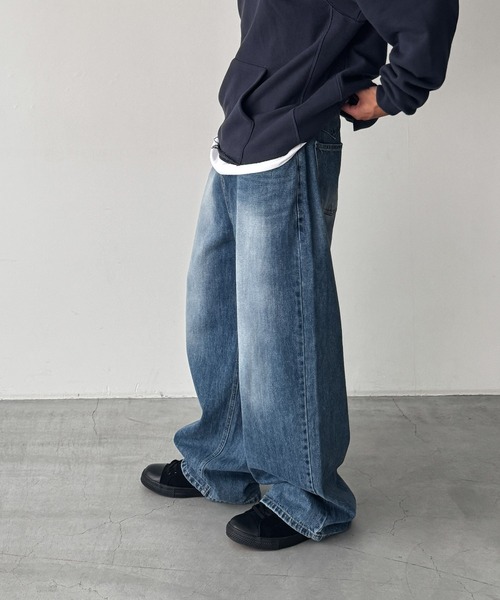 CANAL JEAN(キャナルジーン)の「choice_cnl バックヨークデニムパンツ(デニムパンツ・レディース・インディゴブルー・MEDIUM/SMALL)」の10枚目の写真