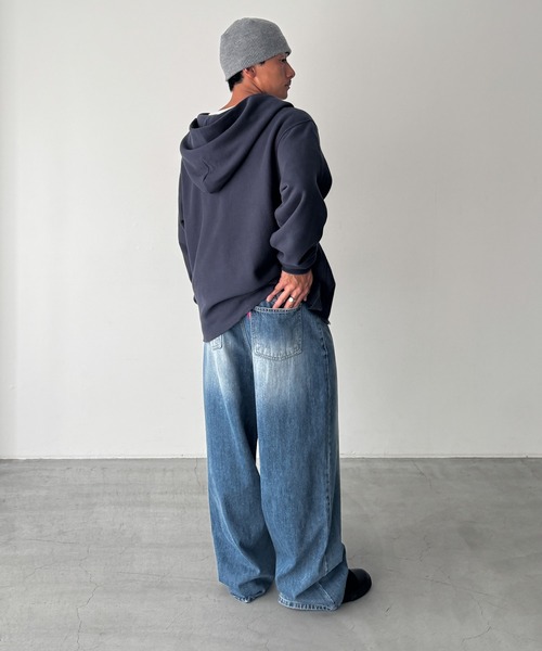 CANAL JEAN(キャナルジーン)の「choice_cnl バックヨークデニムパンツ(デニムパンツ・レディース・インディゴブルー・MEDIUM/SMALL)」の11枚目の写真