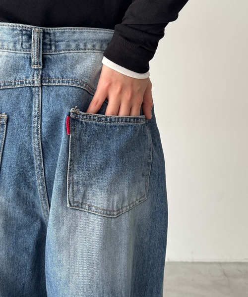 CANAL JEAN(キャナルジーン)の「choice_cnl バックヨークデニムパンツ(デニムパンツ・レディース・インディゴブルー・MEDIUM/SMALL)」の16枚目の写真