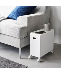 tower（タワー）の「蓋付き収納ボックスワゴン タワー L（キッチン収納）」