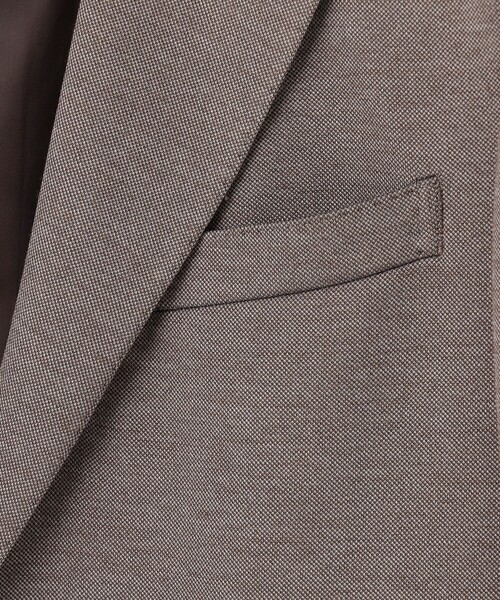 J.PRESS(ジェイプレス)の「【3シーズン対応 / セットアップ】J.PRES MEN SOFAニット マルチシーズンジャージー ジャケット(テーラードジャケット・メンズ・ネイビー系/ブラウン系・SMALL/MEDIUM/LARGE/X-LARGE/BM/BL/2XL/3XL)」の13枚目の写真