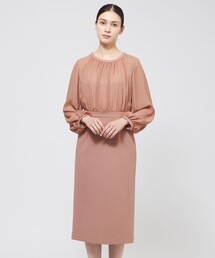 24 TWENTY FOUR Noble シフォンコンビドレス