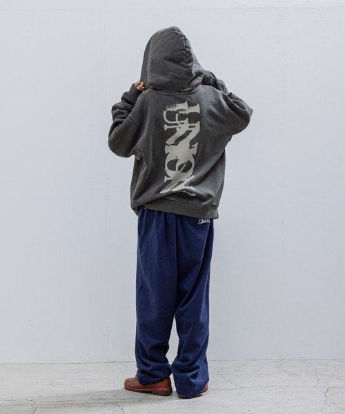 UNION(UNION TOKYO)(ユニオン)の「UNION TOKYO DOUBLE UP HOOD ユニオントーキョー Tシャツ(パーカー・メンズ・ブラウン/ブラック・XXL/XL/L/M/S)」の9枚目の写真