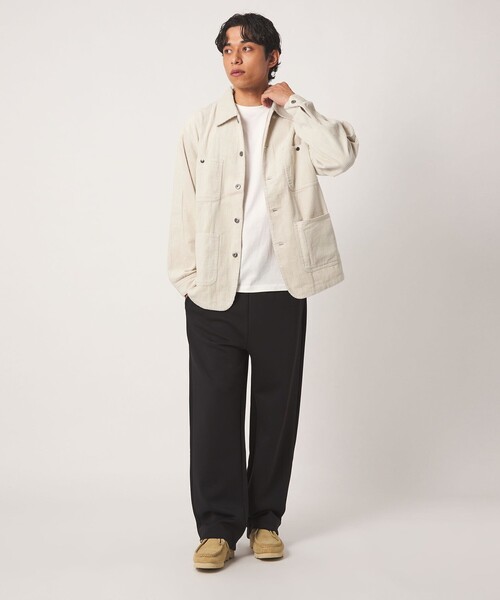 A DAY IN THE LIFE UNITED ARROWS(アデイインザライフユナイテッドアローズ)の「コーデュロイ カバーオール<A DAY IN THE LIFE>(カバーオール・メンズ・オフホワイト/ブラック・L/M)」の8枚目の写真