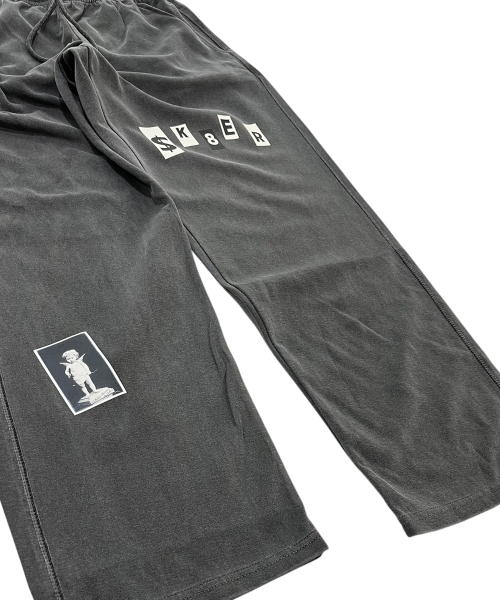 SK8ER ROCK(スケーターロック)の「Holy Sk8 ピグメントスウェットパンツ(チャコール)(スウェットパンツ・メンズ・その他・MEDIUM/LARGE)」の5枚目の写真
