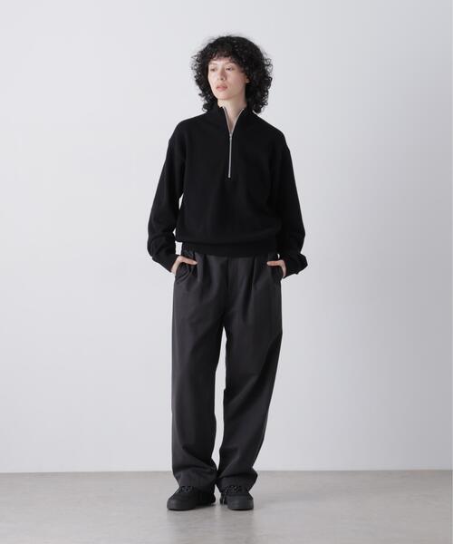 Y（ワイ）の「Ｙ /  [UNISEX] NONMULESING WOOL HALF ZIP KNIT PULLOVER（ニット/セーター・メンズ・ネイビー/ブラック・LARGE/MEDIUM）」の17枚目の写真