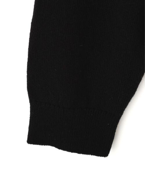 Y（ワイ）の「Ｙ /  [UNISEX] NONMULESING WOOL HALF ZIP KNIT PULLOVER（ニット/セーター・メンズ・ネイビー/ブラック・LARGE/MEDIUM）」の22枚目の写真