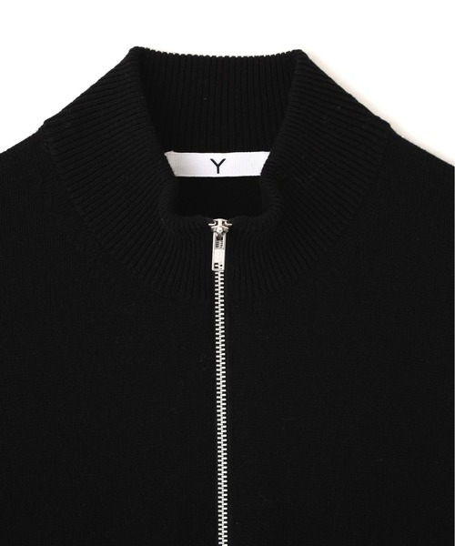 Y（ワイ）の「Ｙ /  [UNISEX] NONMULESING WOOL HALF ZIP KNIT PULLOVER（ニット/セーター・メンズ・ネイビー/ブラック・LARGE/MEDIUM）」の16枚目の写真
