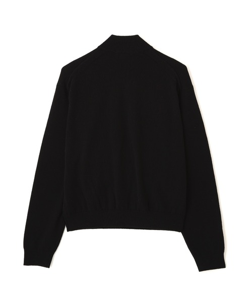 Y（ワイ）の「Ｙ /  [UNISEX] NONMULESING WOOL HALF ZIP KNIT PULLOVER（ニット/セーター・メンズ・ネイビー/ブラック・LARGE/MEDIUM）」の11枚目の写真