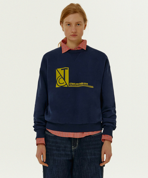 TEKET(テケット)の「Vision Reversible Sweatshirt Navy(スウェット・メンズ・その他・LARGE/SMALL/MEDIUM)」の1枚目の写真