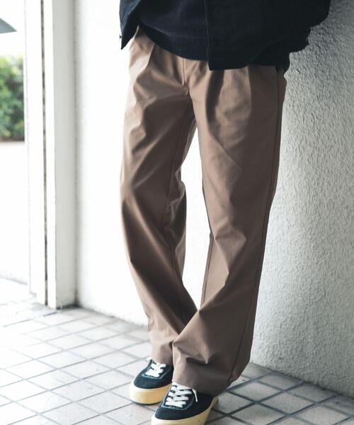 ITEMS URBANRESEARCH(アイテムズ アーバンリサーチ)の「SHADOW STRIPEセミワイドトラウザー(その他パンツ・メンズ・オリーブ/ブルー系その他/モカ・MEDIUM/LARGE)」の12枚目の写真