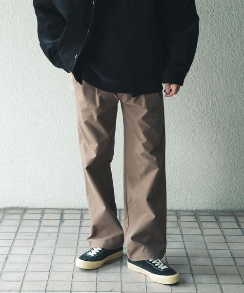 ITEMS URBANRESEARCH(アイテムズ アーバンリサーチ)の「SHADOW STRIPEセミワイドトラウザー(その他パンツ・メンズ・オリーブ/ブルー系その他/モカ・MEDIUM/LARGE)」の14枚目の写真