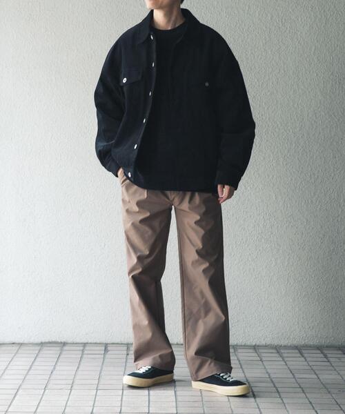 ITEMS URBANRESEARCH(アイテムズ アーバンリサーチ)の「SHADOW STRIPEセミワイドトラウザー(その他パンツ・メンズ・オリーブ/ブルー系その他/モカ・MEDIUM/LARGE)」の16枚目の写真