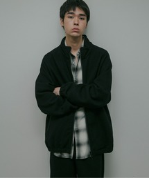 Wool Fleece Track Jacket