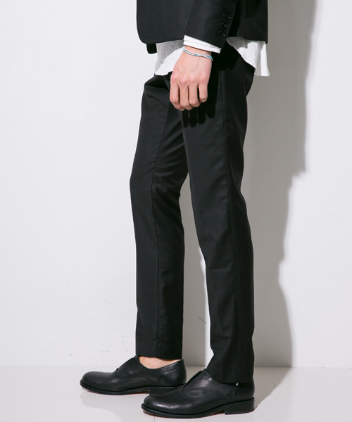 STUDIOUS（ステュディオス）の「マイクロT/Rテーパードパンツ （スラックス・メンズ・グリーン/ブラック/グレー/ネイビー・2/3/1）」の14枚目の写真