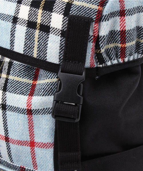 HEAD PORTER(ヘッドポーター)の「LESSON/RUCKSACK(バックパック/リュック・メンズ・ブルー/グリーン・FREE)」の6枚目の写真