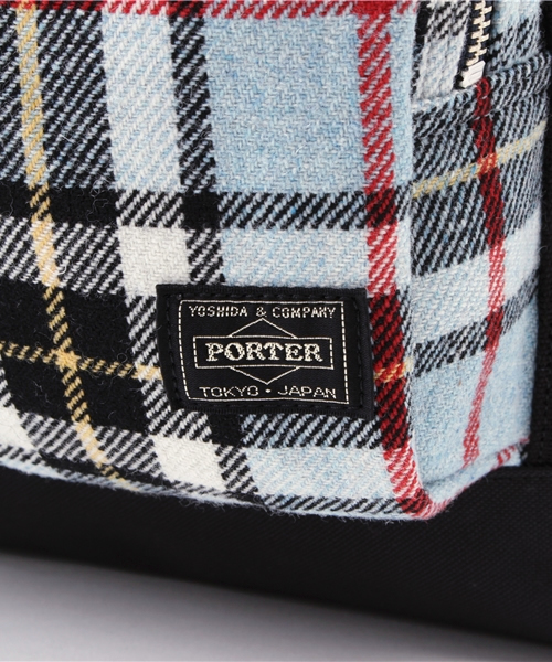 HEAD PORTER(ヘッドポーター)の「LESSON/RUCKSACK(バックパック/リュック・メンズ・ブルー/グリーン・FREE)」の5枚目の写真