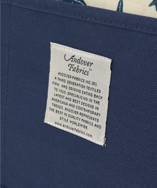 LBC（エルビーシー）の「【Andover Fabrics】 アンドーバーファブリックス トートバッグ （トートバッグ・レディース・ブラック/ホワイト/ネイビー・ONE SIZE）」の7枚目の写真