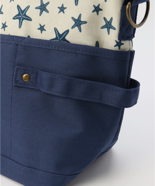 LBC（エルビーシー）の「【Andover Fabrics】 アンドーバーファブリックス トートバッグ （トートバッグ・レディース・ブラック/ホワイト/ネイビー・ONE SIZE）」の8枚目の写真