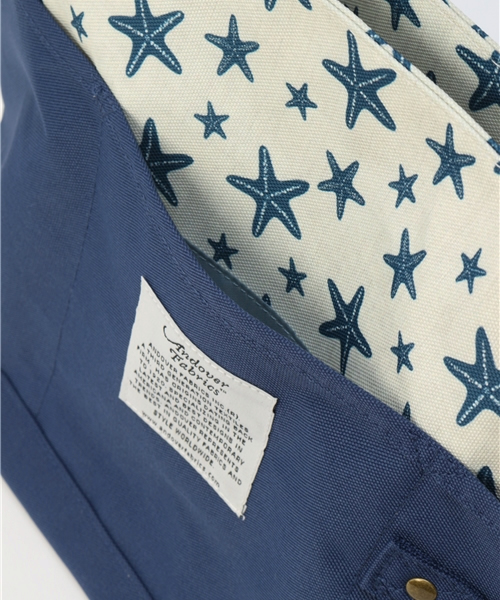 LBC（エルビーシー）の「【Andover Fabrics】 アンドーバーファブリックス トートバッグ （トートバッグ・レディース・ブラック/ホワイト/ネイビー・ONE SIZE）」の14枚目の写真