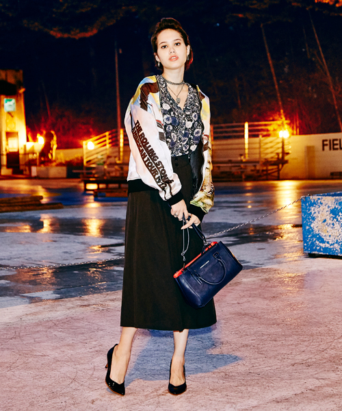 ヒステリックグラマー】リバーシブルスカジャンブルーロック烏旅人ふぁ