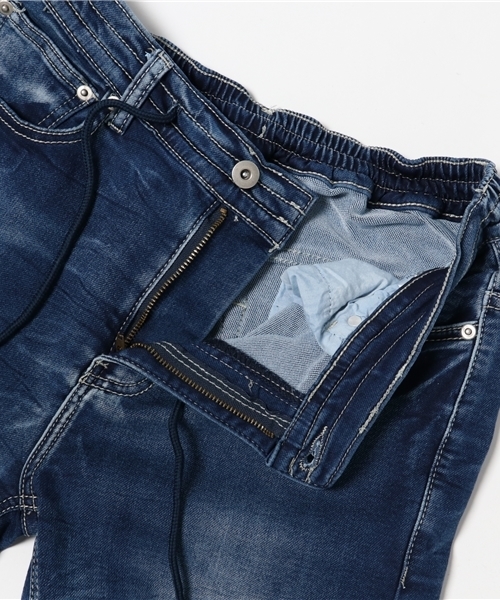 VIBGYOR(ヴィブジョー)の「VIBGYOR Select/ ストレッチデニムジョガーパンツ(デニムパンツ・メンズ・ブルー系その他/ブラック/ブルー系その他2/ブルー系その他5/ブルー系その他4/その他・MEDIUM/LARGE/X-LARGE)」の15枚目の写真