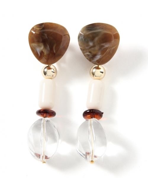 LEPSIM(レプシィム)の「ボリュームイヤリング 744805(イヤリング・レディース・ブラック系その他/ピンク系その他/ベージュ系その他・ONE SIZE)」の7枚目の写真