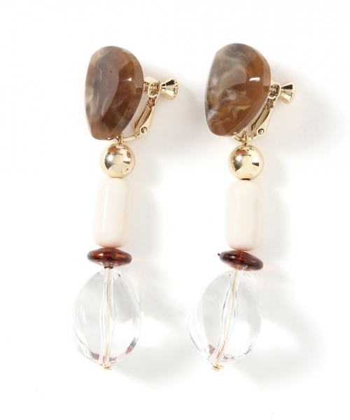 LEPSIM(レプシィム)の「ボリュームイヤリング 744805(イヤリング・レディース・ブラック系その他/ピンク系その他/ベージュ系その他・ONE SIZE)」の8枚目の写真