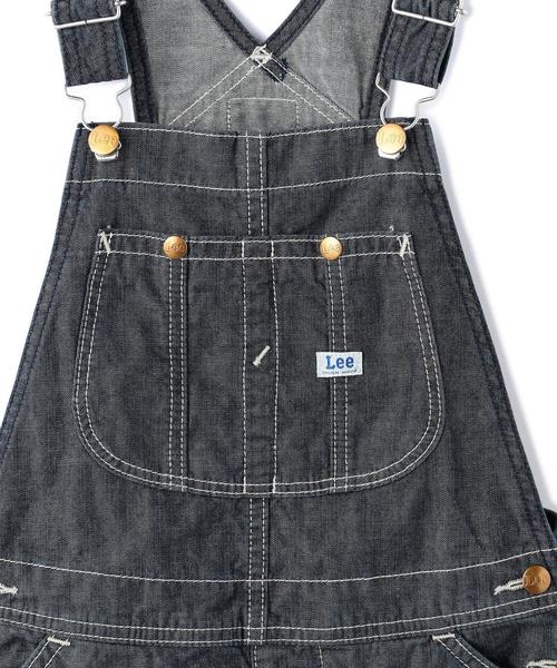 Lee（リー）の「WEB限定【JUNIOR】LEE(リー)　オーバーオール スカート（ワンピース・キッズ・ブラック/ネイビー・140cm/150cm）」の12枚目の写真