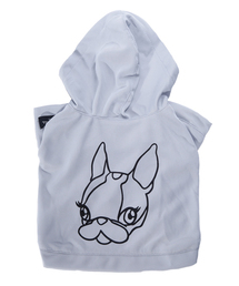 CRYSTAL BALL（クリスタルボール）の「Hippie sporty parka/犬用プリントパーカ（ペットウェア）」