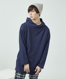 MONO-MART | ロング丈オーバーサイズプルオーバーBIGパーカー(MONO-MART)2018SS(パーカー)