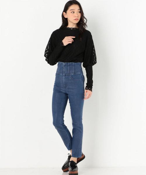 Another Edition（アナザーエディション）の「コーティングデニム（その他パンツ・レディース・ブラック/ターコイズブルー・SMALL/MEDIUM）」の14枚目の写真