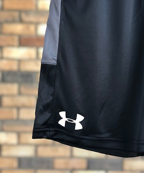 UNDER ARMOUR(アンダーアーマー)の「ボーイズ トレーニングショートパンツ / スタントショーツ(その他パンツ・キッズ・ブルー/ブラック/ブラック×レッド/ネイビー・150/140/130/160)」の11枚目の写真