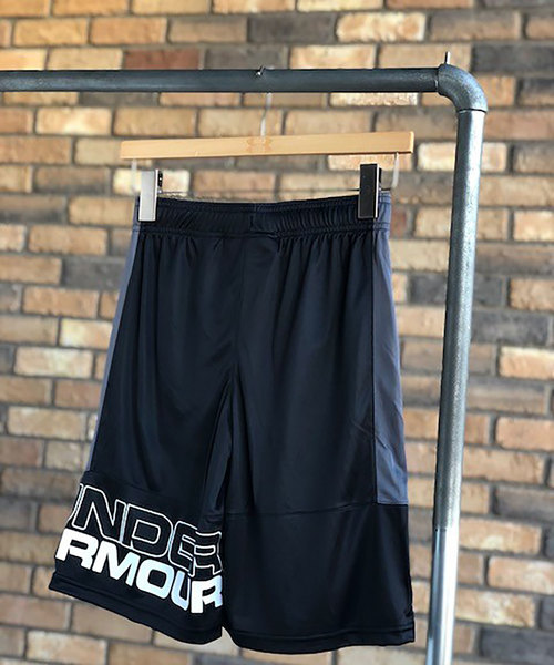 UNDER ARMOUR(アンダーアーマー)の「ボーイズ トレーニングショートパンツ / スタントショーツ(その他パンツ・キッズ・ブルー/ブラック/ブラック×レッド/ネイビー・150/140/130/160)」の10枚目の写真