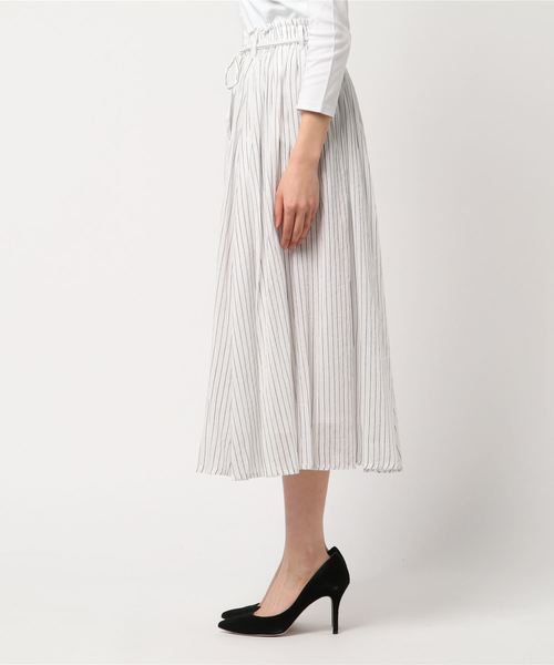 rps（アールピーエス）の「コットンボイルプリントふんわりスカート（スカート・レディース・ネイビー/オフホワイト/ダークネイビー/ブルー系その他2・M）」の8枚目の写真