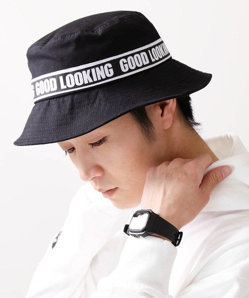 WEGO（ウィゴー）の「WEGO/ロゴテープバケットハット（ハット・レディース・ホワイト/ベージュ/ブラック・FREE）」の14枚目の写真