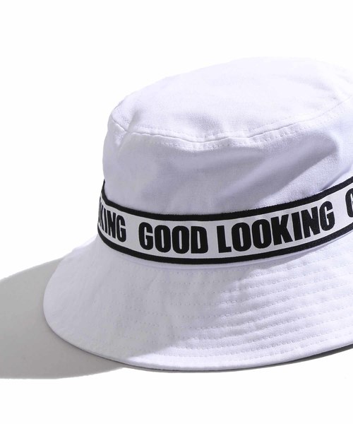 WEGO（ウィゴー）の「WEGO/ロゴテープバケットハット（ハット・レディース・ホワイト/ベージュ/ブラック・FREE）」の12枚目の写真