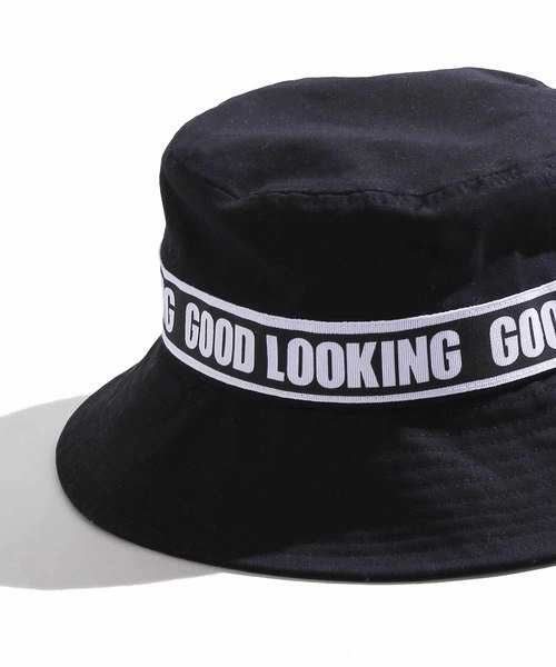 WEGO（ウィゴー）の「WEGO/ロゴテープバケットハット（ハット・レディース・ホワイト/ベージュ/ブラック・FREE）」の10枚目の写真