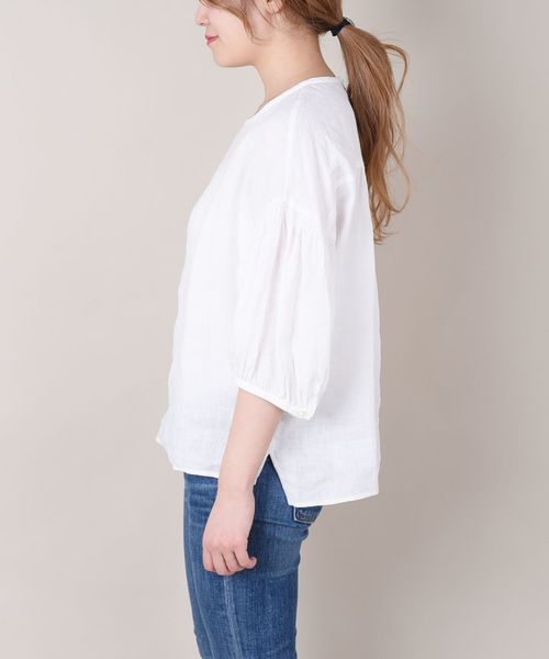 SHIPS for women - ☆新品未使用【 liflattie ships 】ハサミレースブラウス liflattie ships：ハサミレースブラウス