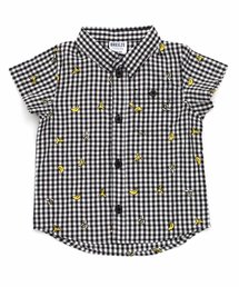 BREEZE | 刺繍ギンガムチェックシャツ(シャツ/ブラウス)