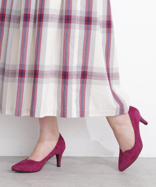 FREE'S MART(フリーズマート)の「ベーシックパンプス(パンプス・レディース・ブラック/グレー/イエロー/パープル・LARGE/MEDIUM/SMALL)」の4枚目の写真