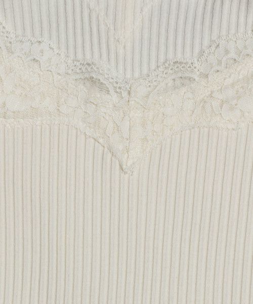 PAGEBOY（ページボーイ）の「レースロングスリーブトップス（Tシャツ/カットソー・レディース・ライトグレー/ブラック/オフホワイト/グレー/ブラウン・FREE）」の20枚目の写真