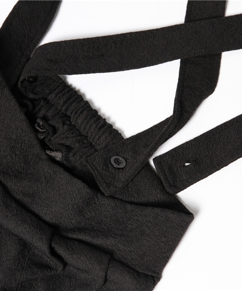 WEGO（ウィゴー）の「WEGO/サスペンダー付きコクーンスカート（スカート・レディース・ホワイト/ブラック/ネイビー/ダークグリーン/ワイン・FREE）」の12枚目の写真