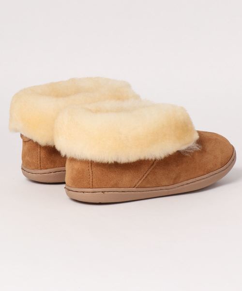 Minnetonka(ミネトンカ)の「MINNETONKA:アンクルブーツ(ブーツ・レディース・ベージュ・38/37/36)」の2枚目の写真
