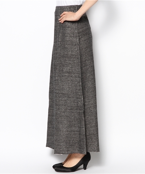 GLOBAL WORK（グローバルワーク）の「【GLOBAL WORK】セッケツマキシスカート/531975（スカート・レディース・グレー/グリーン/グレー系その他・MEDIUM/LARGE/SMALL）」の4枚目の写真